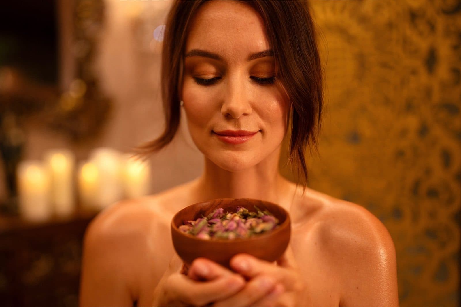 Ájurvédská procedura v Ananda Spa